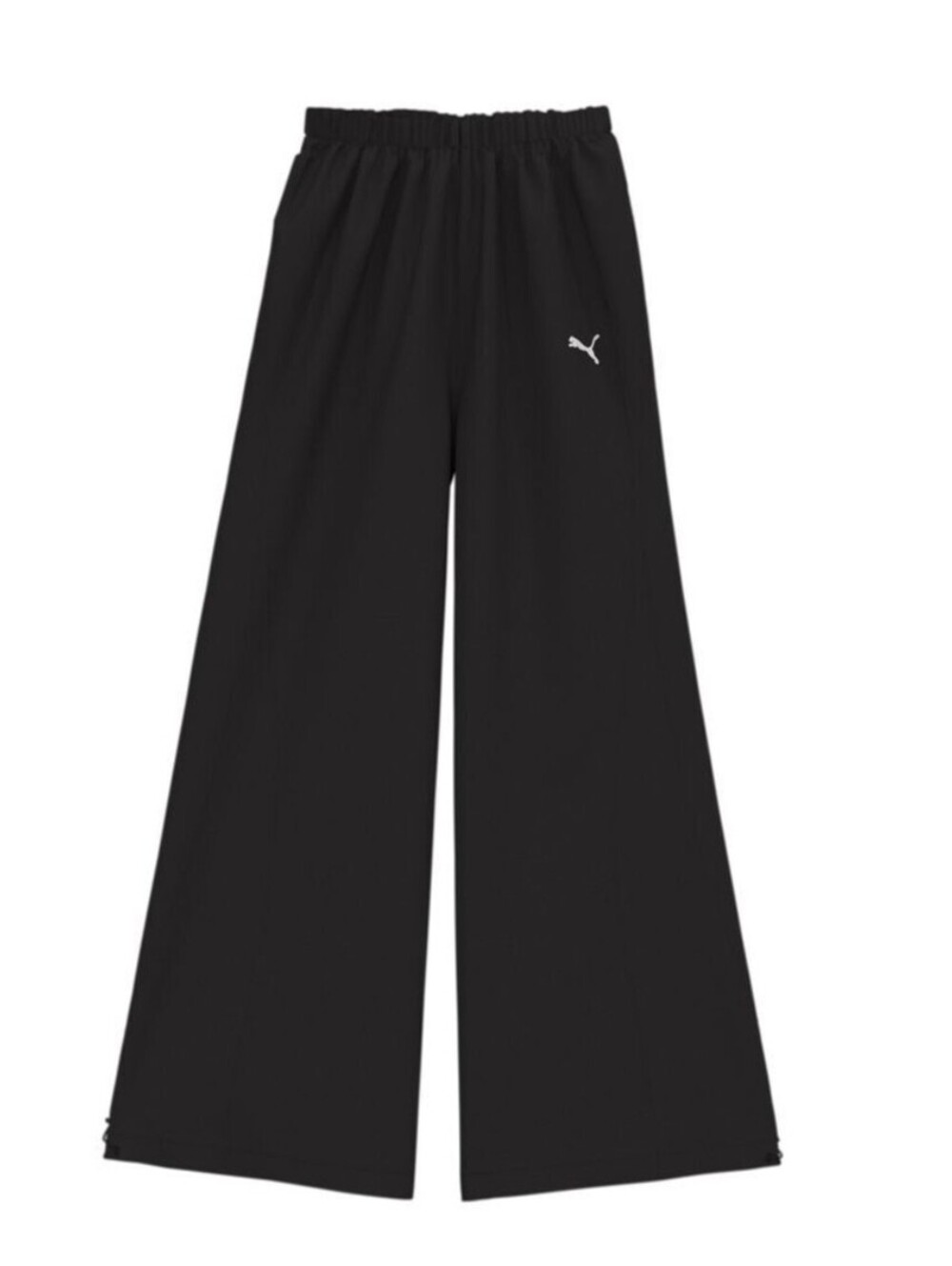 PUMA Dare To Parachute Pants Womens Size Large L Black Relaxed Fit Athletic New